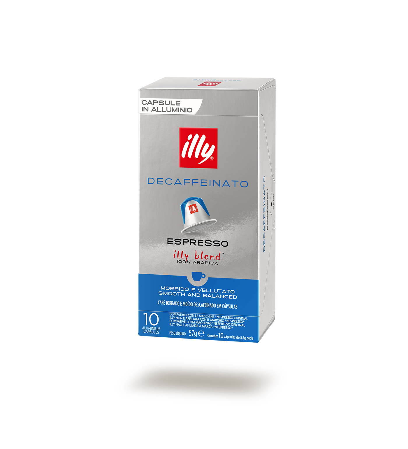 illy Aluminum Capsule - Decaffeinated