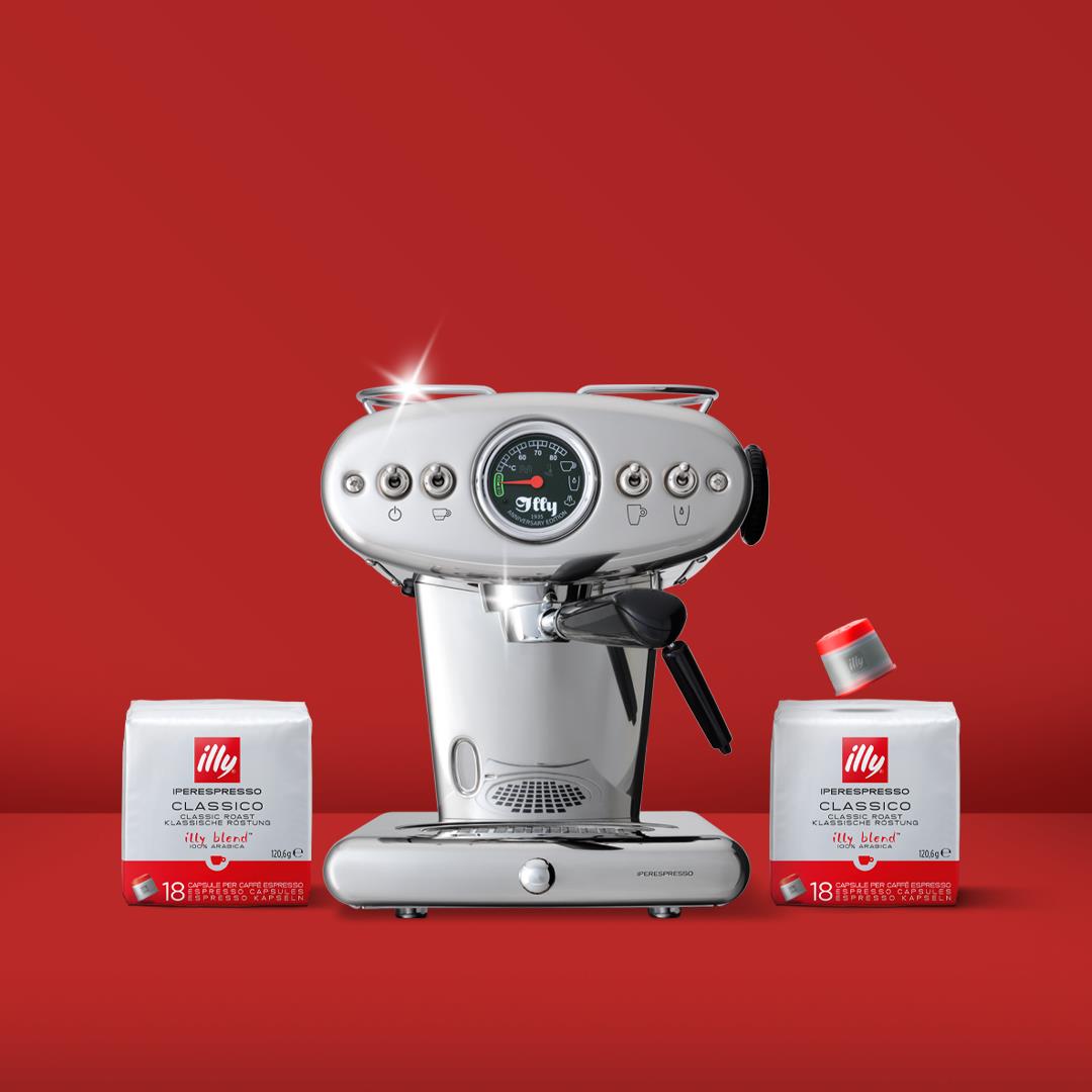 F.Francis X1 Anniversary Eco Mode Capsule Coffee Machine Opportunity Package