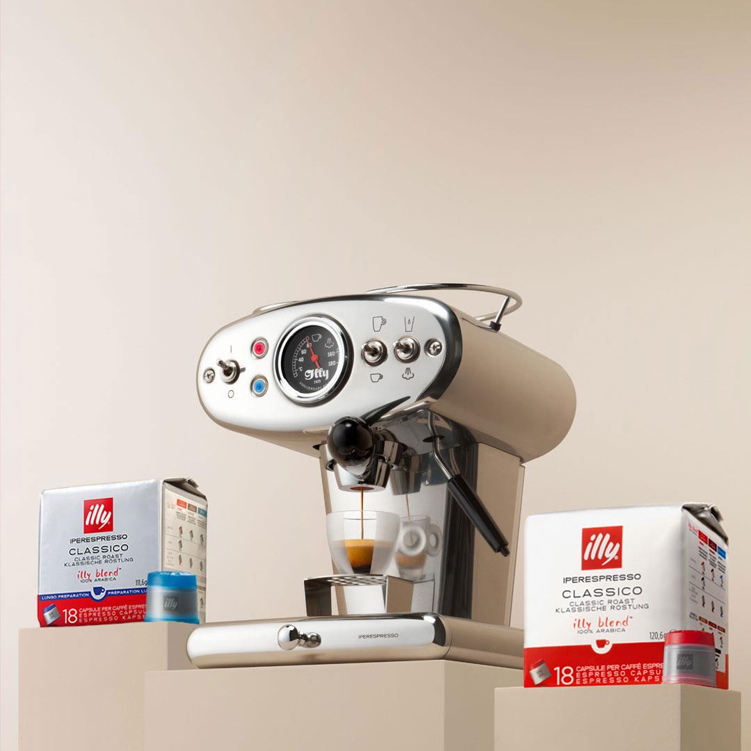 F.Francis X1 Anniversary Capsule Coffee Machine Deal Package
