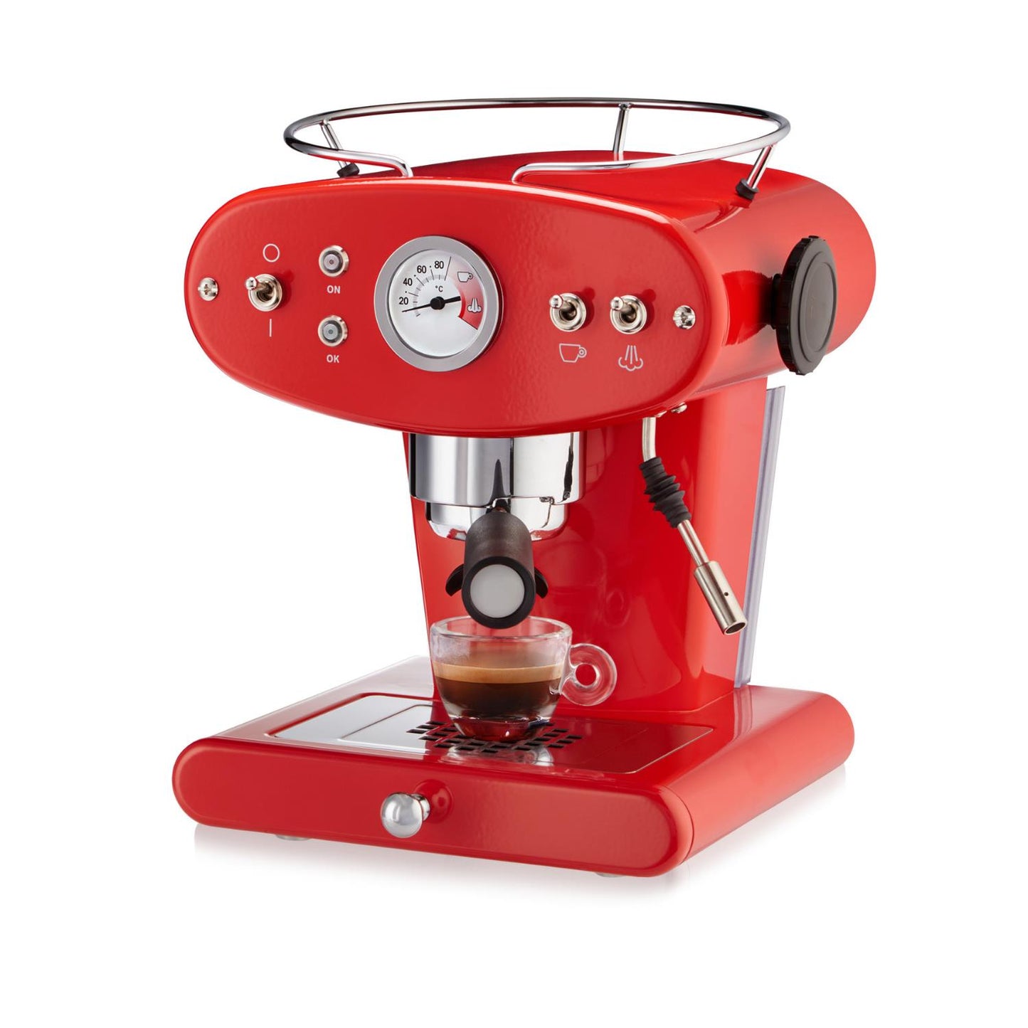 F.Francis X1 Ground Red Coffee Machine Offer Package