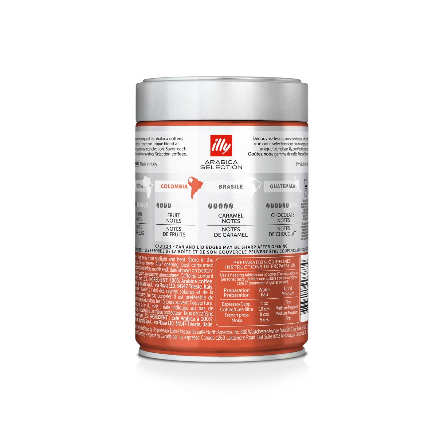 illy Coffee Beans - Colombia 250g