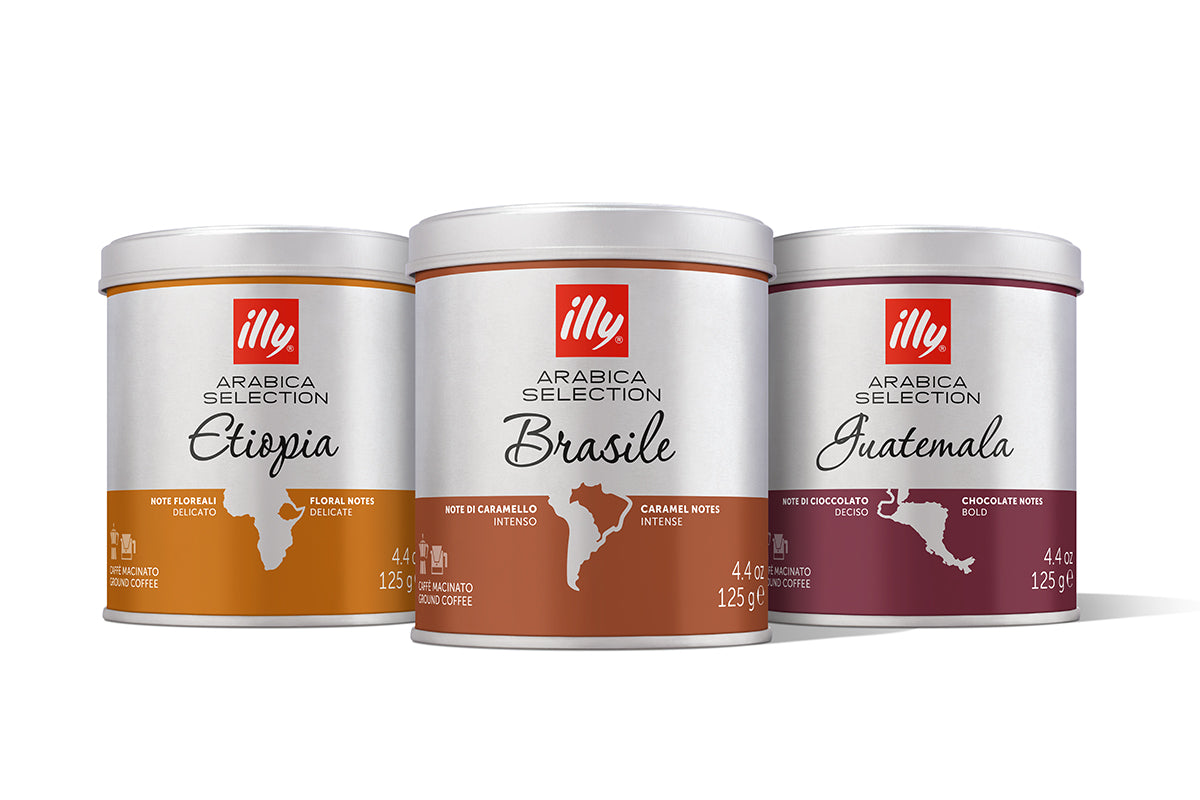Ground Coffee Arabica Selection Set (3x125g)