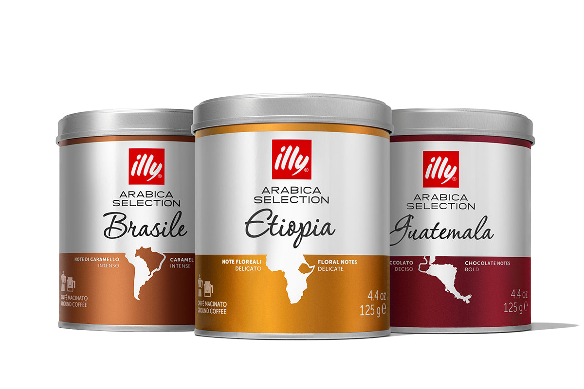 Ground Coffee Arabica Selection Set (3x125g)