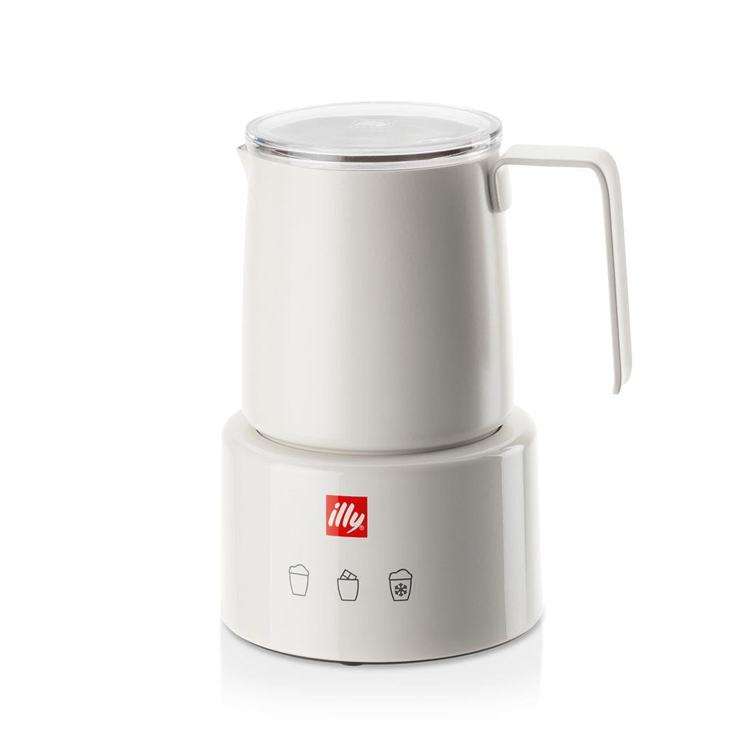 illy Milk Frother - White