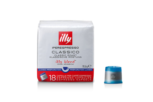 Lungo Iperespresso Capsule Coffee (18 Pieces)