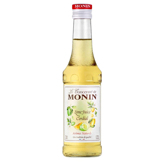 Monin Lime Juice Cordial - Lime Concentrate (250 ml)