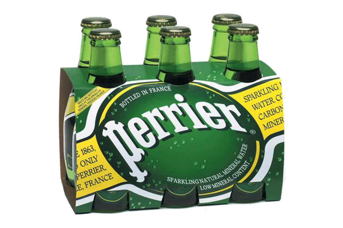 Perrier Natural Mineral Mineral Water (24X200 ml)
