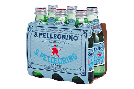 San Pellegrino Sparkling Natural Spring Water (24X250 ml)