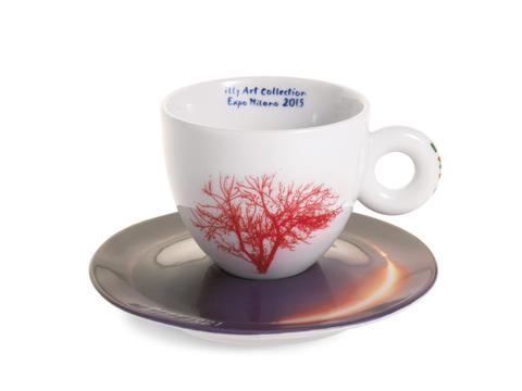 2015 expo sustainart2 cappuccino fincan takımı illy art collection