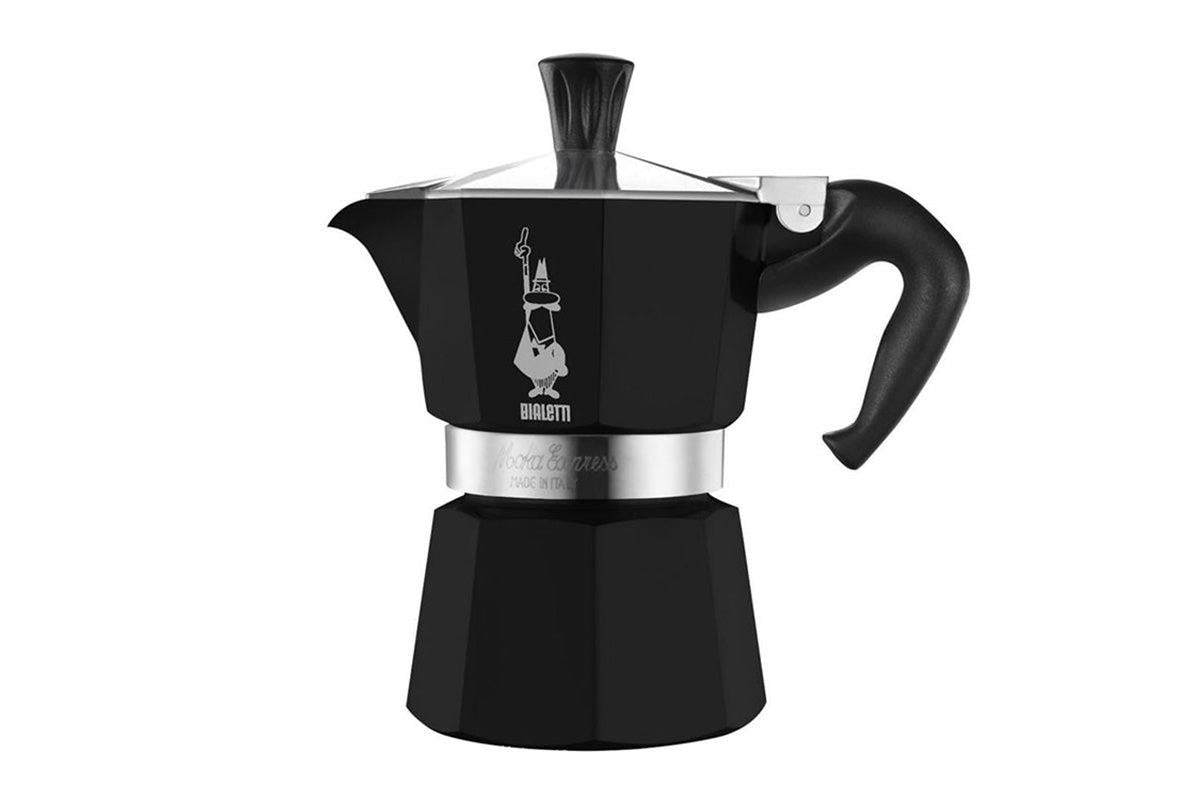 Bialetti Moka Pot (3 Cups) - Black