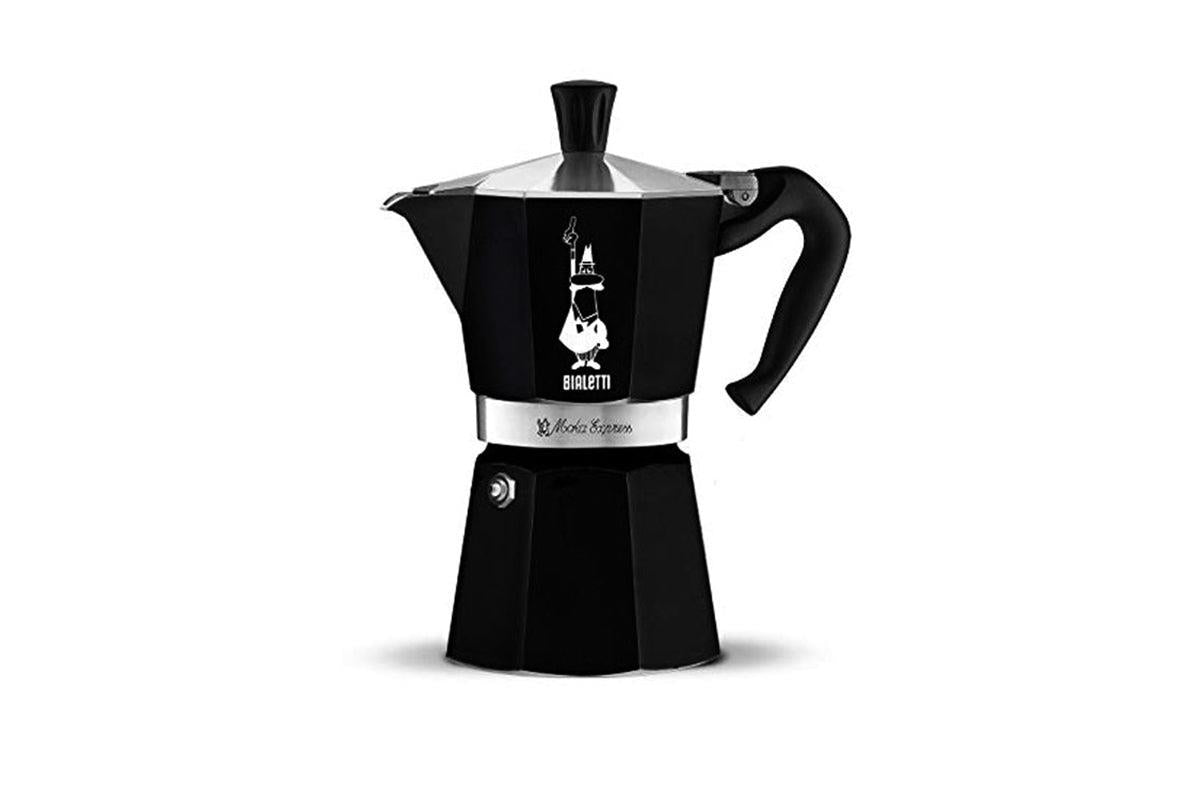 Bialetti Moka Pot (6 Cups) Black