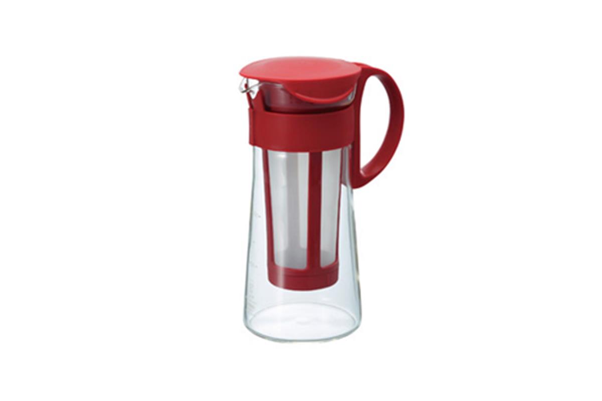 Hario Cold Coffee Brewing Pitcher - Red (600 ml)