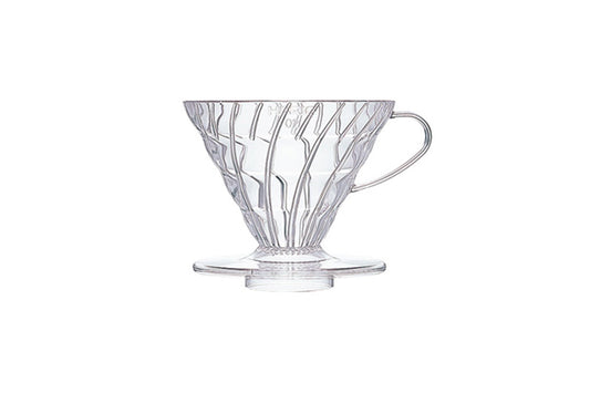 Hario V60-02 Plastik Dripper - Şeffaf