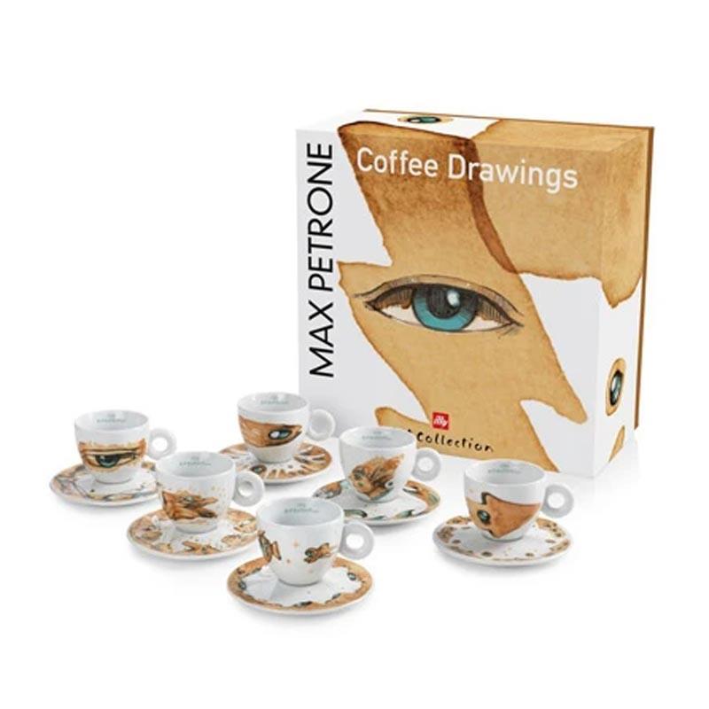 2018 MAX PETRONE - SET OF 6 CAPPUCCINO CUPS