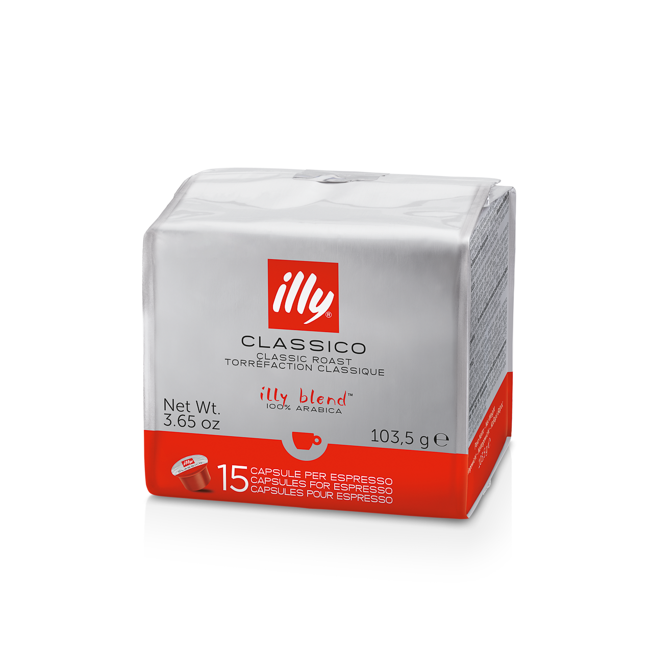 MPS Medium Roasted Coffee Capsule (15 Pieces)