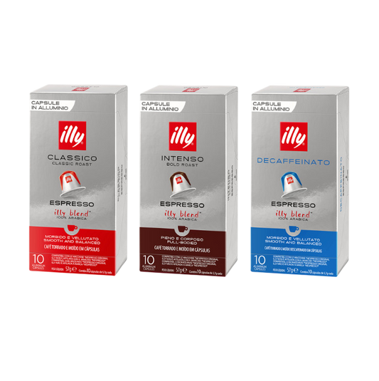 illy Alüminyum Kapsül 3'lü Tanışma Paketi