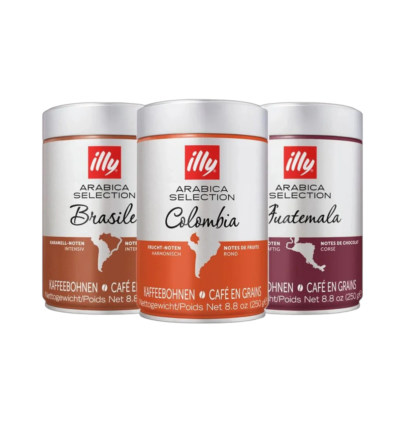 illy Arabica Selection Çekirdek Kahve Tanışma Seti