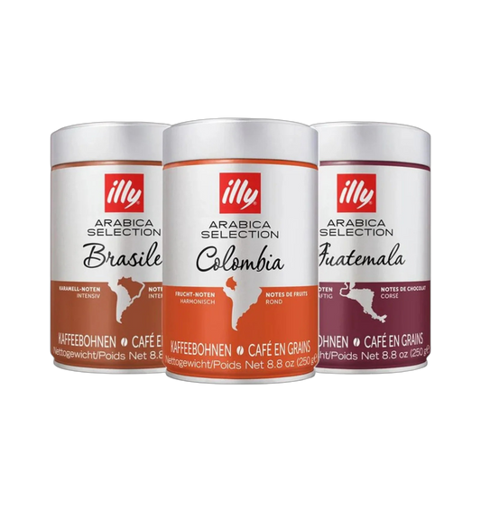 illy Arabica Selection Çekirdek Kahve Tanışma Seti