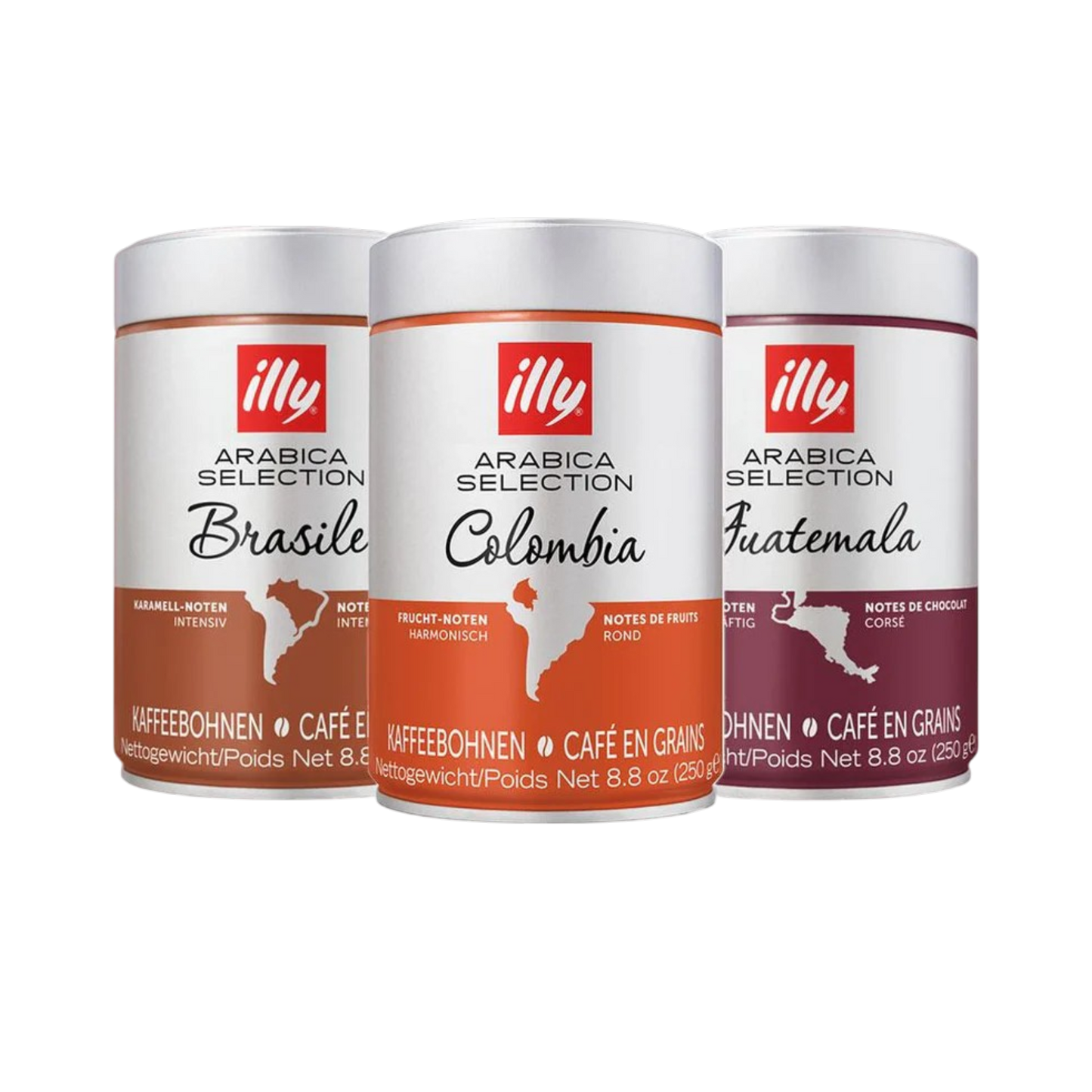illy Arabica Selection Çekirdek Kahve Tanışma Seti