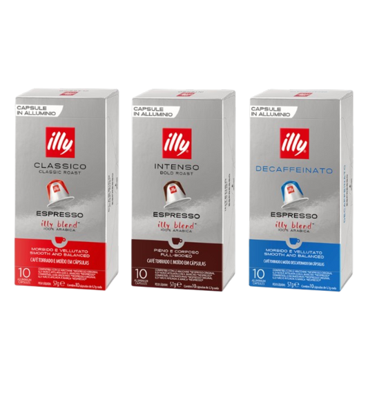 illy Alüminyum Kapsül 3'lü Tanışma Paketi