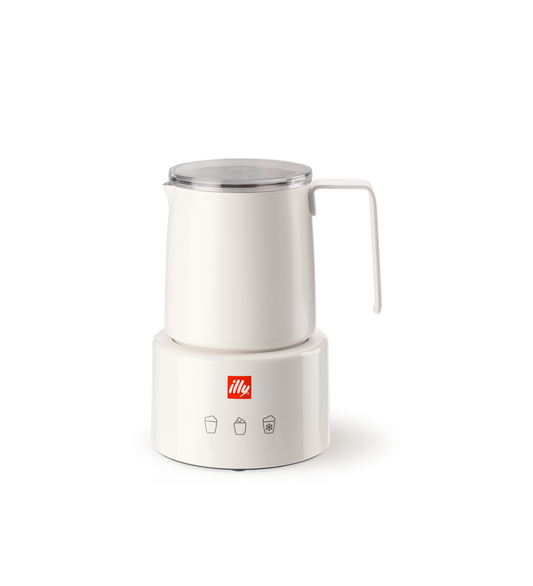 illy Milk Frother - White