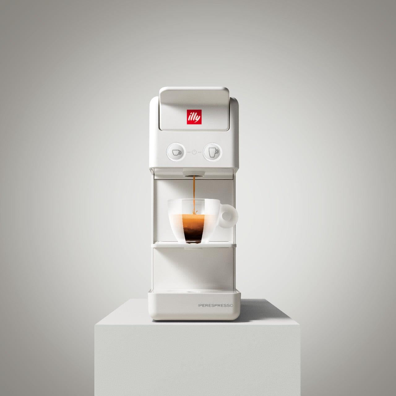 Beyaz Y3.3 Espresso ve Americano Makinesi - Fırsat Paketi