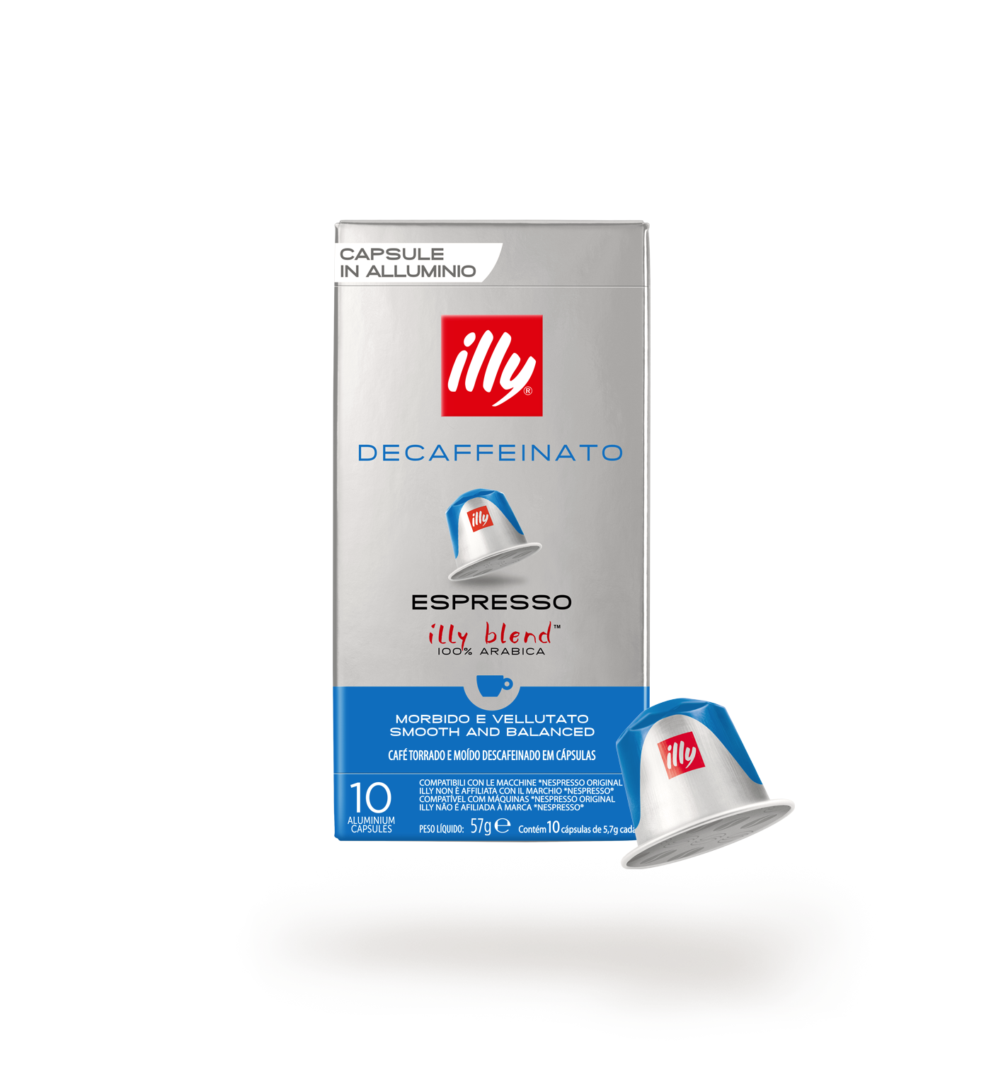 illy Aluminum Capsule - Decaffeinated