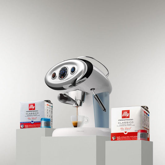 F.Francis X7.1 Espresso ve Cappuccino Makinesi - Beyaz Fırsat Paketi