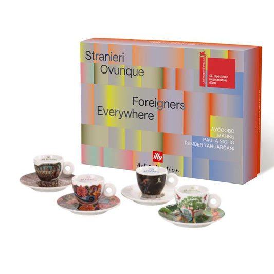 2024 Biennale - 4lü Espresso Fincan Takımı