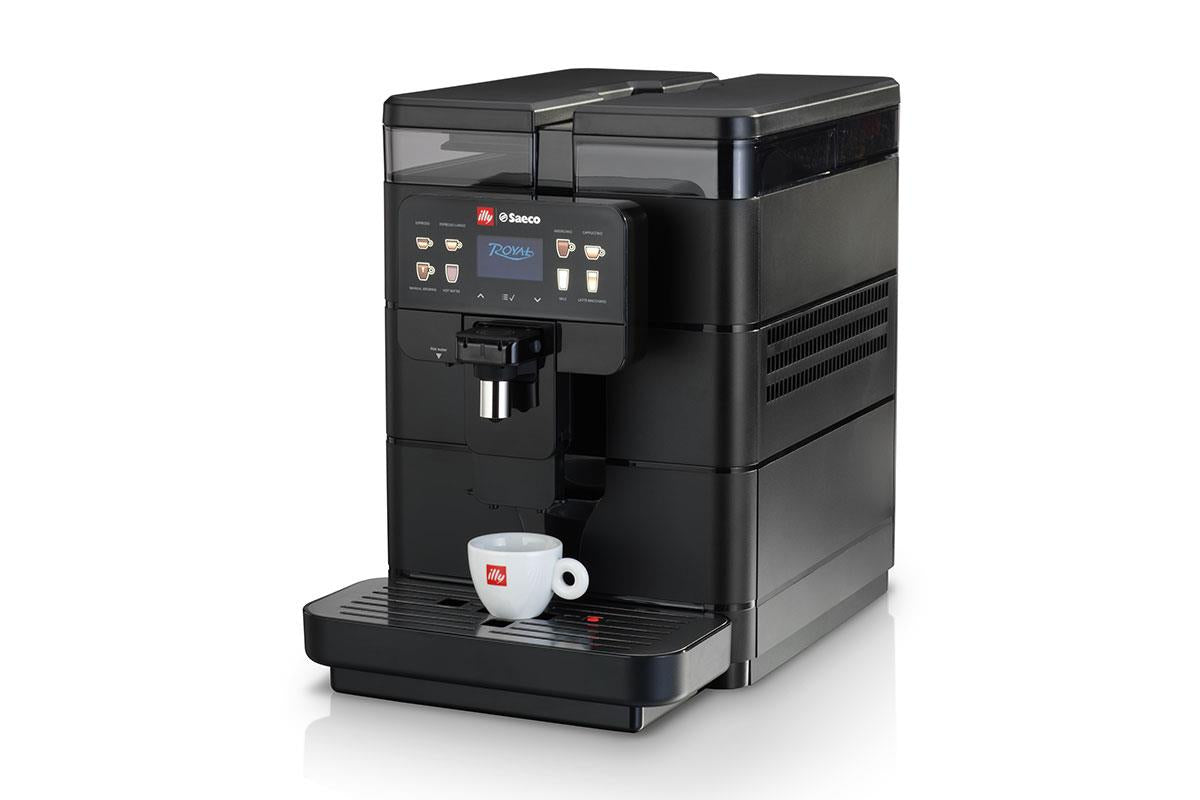 illy Saeco Royal Coffee Machine Deal Package