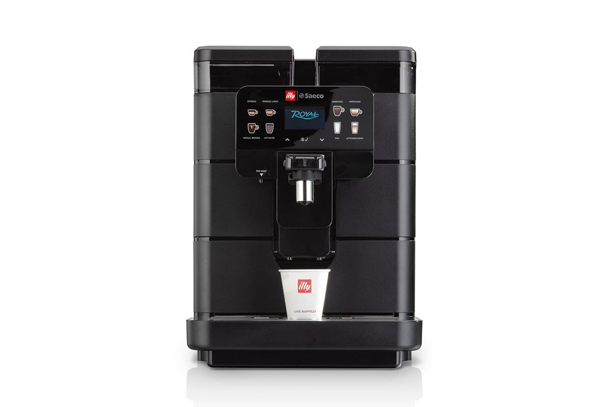 illy Saeco Royal Coffee Machine Deal Package