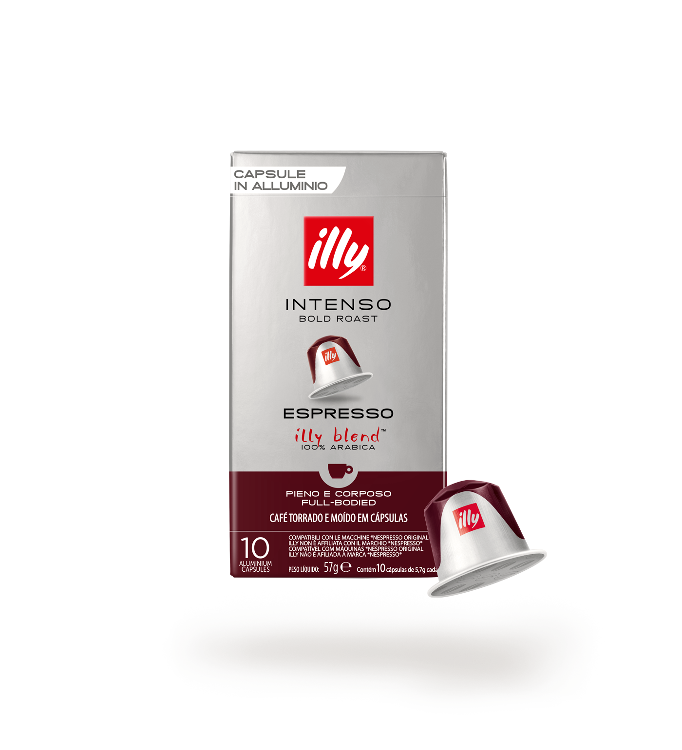 illy Aluminum Capsule - Intenso