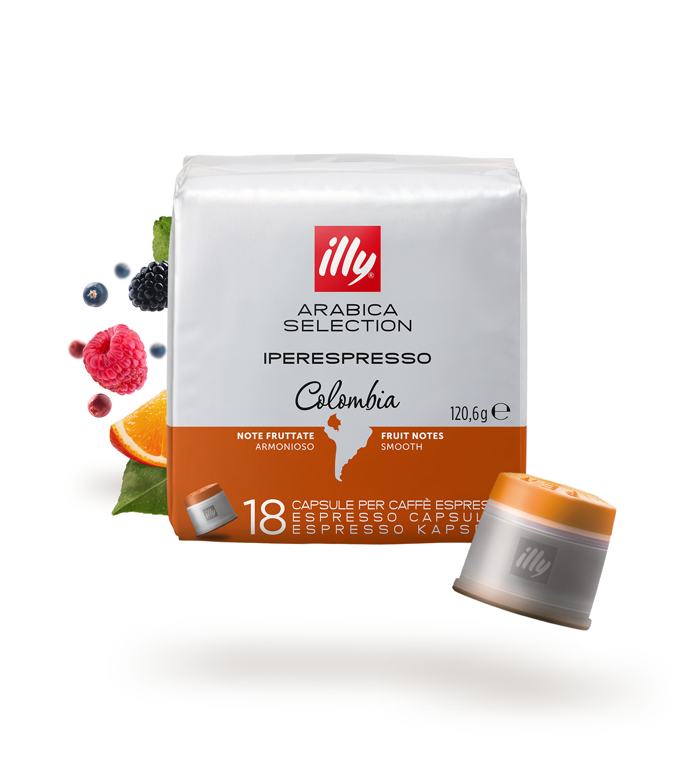 Colombia Iperespresso Capsule Coffee (18 Pieces)