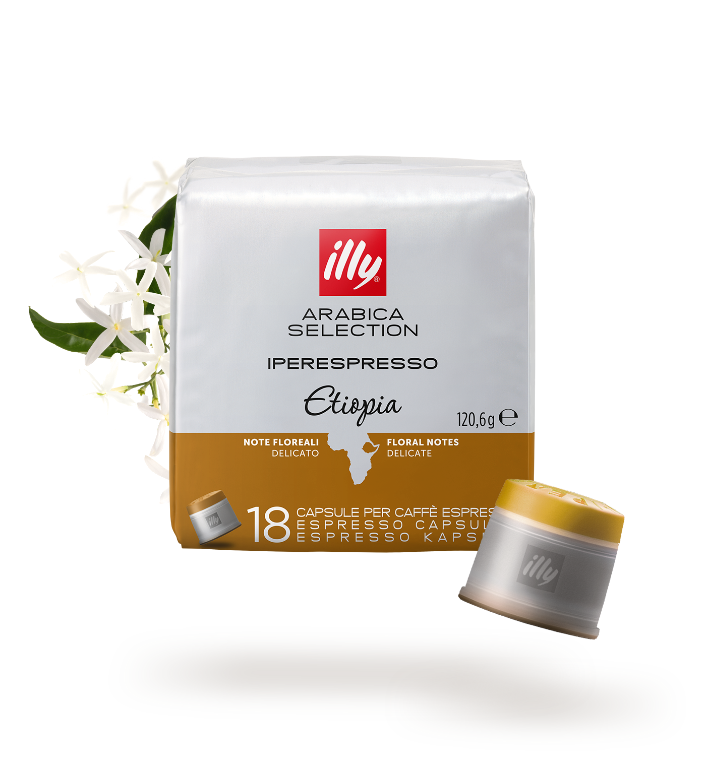 Ethiopia Iperespresso Capsule Coffee (18 Pieces)