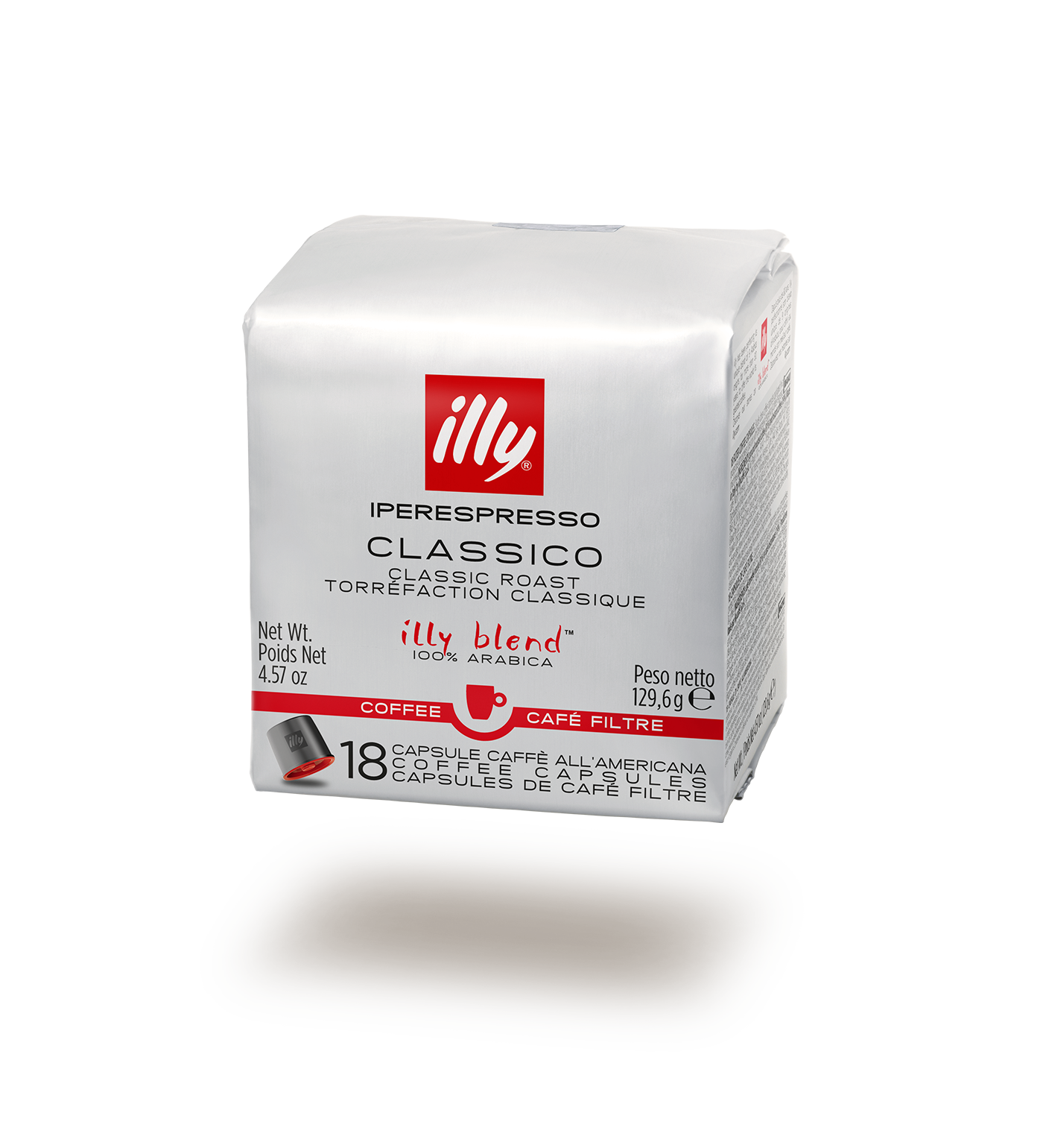 Iperespresso Capsule Filter Coffee - Medium Roast (18 Pieces)