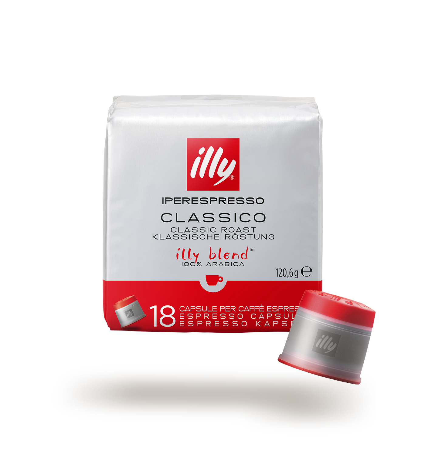 Medium Roasted Iperespresso Capsule Coffee (18 Pieces)