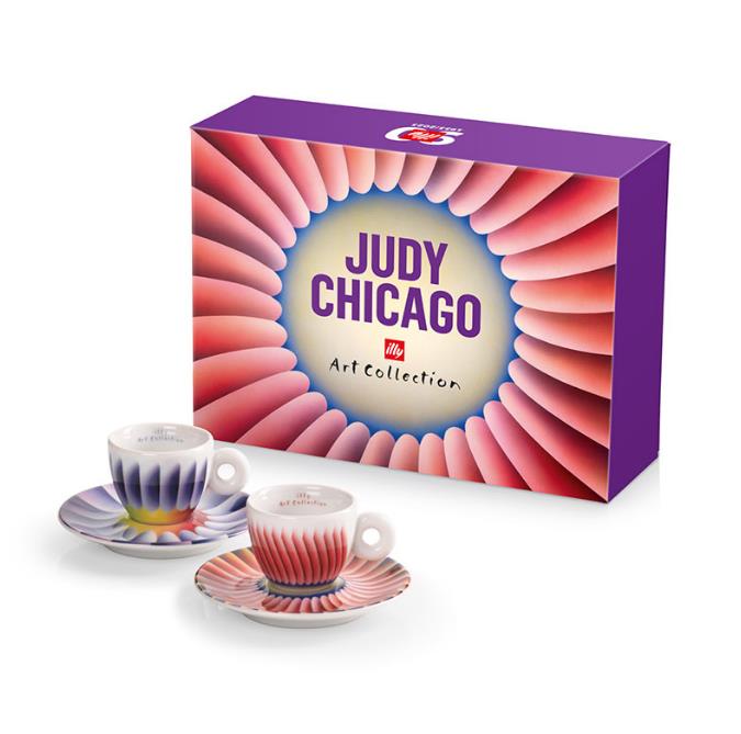 Judy Chicago - 2li Espresso Fincan Takımı