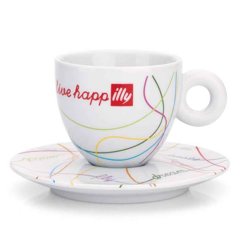 LIVE HAPPILLY CAPPUCCINO CUP