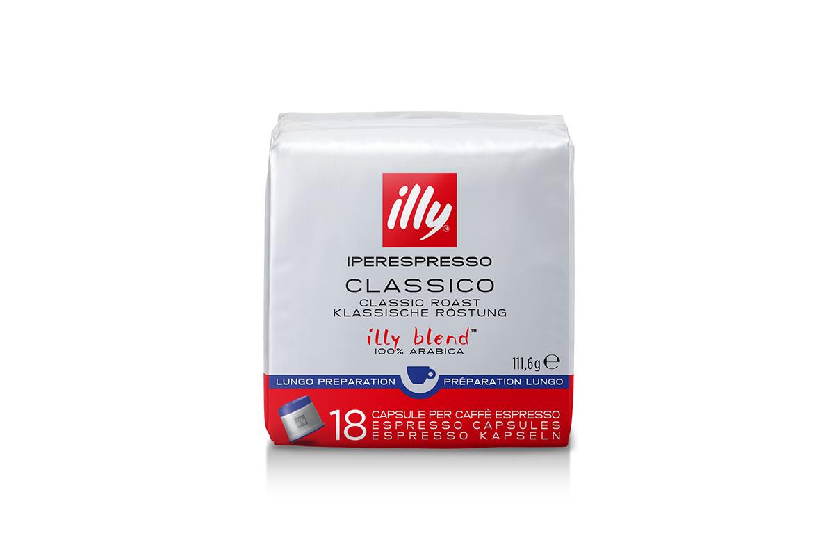 Lungo Iperespresso Capsule Coffee (18 Pieces)