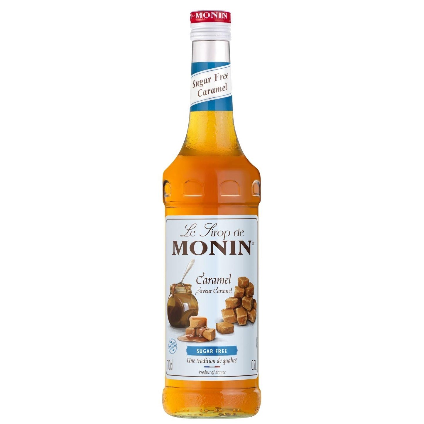 Monin Şekersiz Karamel Şurubu (700ml)