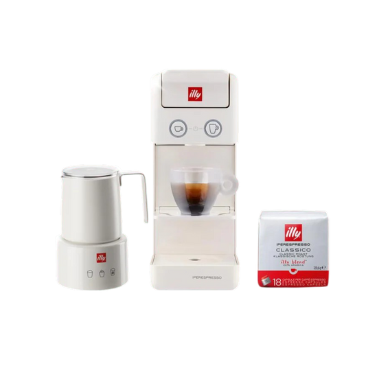 F.Francis Y3.3 White + Milk Frother Opportunity Package