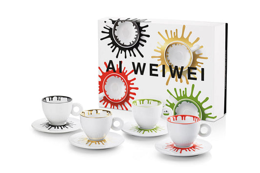 2021 Ai Weiwei - 4'lü Cappuccino Fincanı Takımı