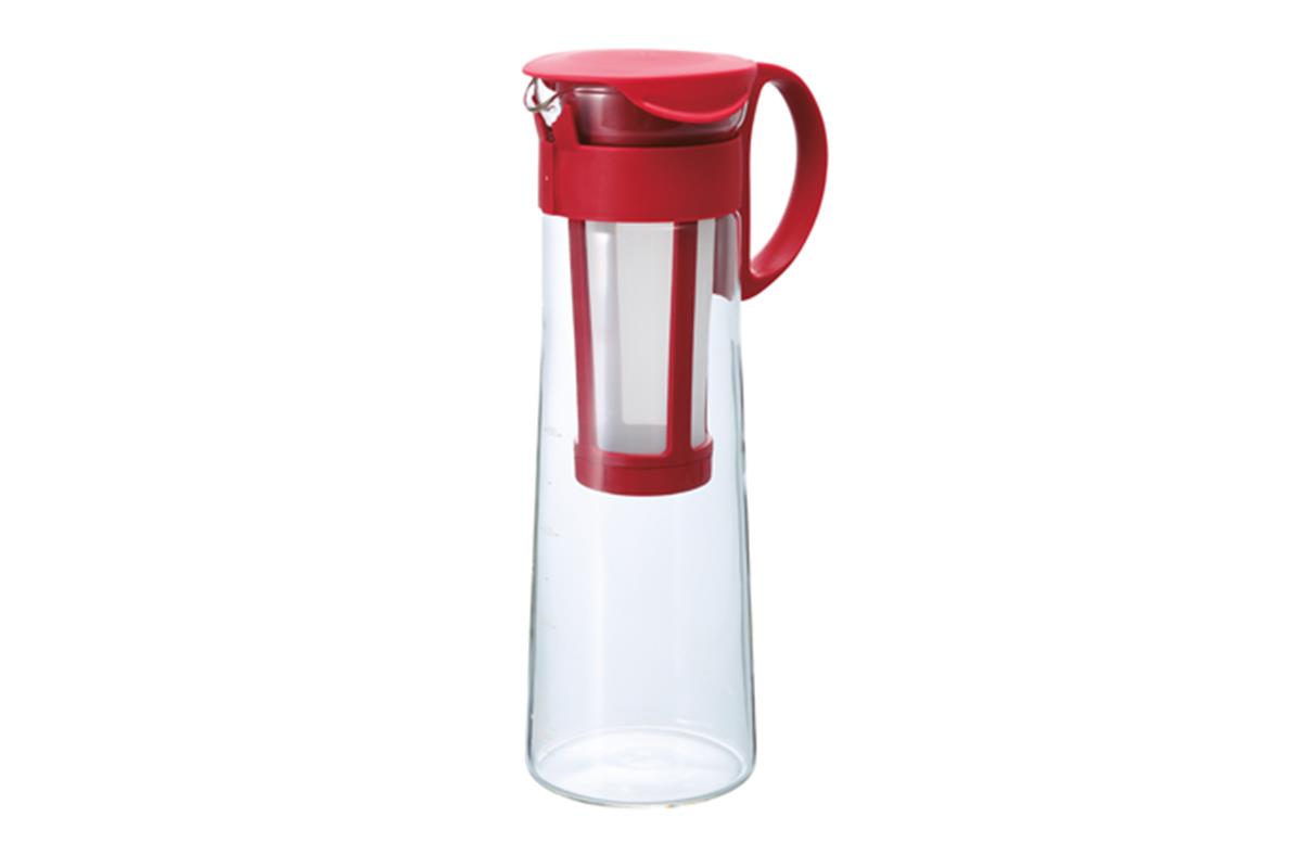 Hario Cold Coffee Brewing Pitcher (1000 ml) - Red 