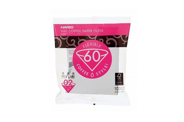 Hario V60-02 Dripper Filter Paper (100 Pieces)